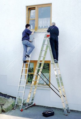 Многоцелевая трехсекционная лестница KRAUSE фото #234