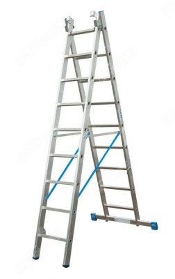 Профессиональная универсальная трехсекционная лестница KRAUSE фото #245