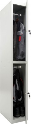 Шкаф металлический гардеробный ПРАКТИК ML 12-30 (Базовый модуль) фото #422