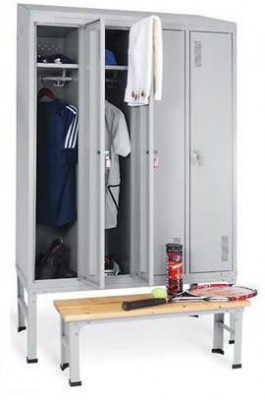 Шкаф металлический гардеробный ПРАКТИК LS-11-40D фото #564