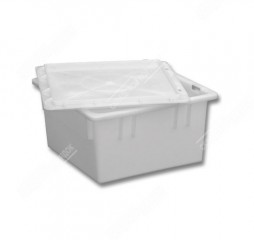 Ящик пластиковый для кондитерских изделий, 385х385х225, 23 л
