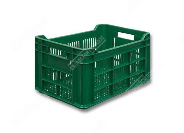 Ящик пластиковый для фруктов, 500х300х264, 30 л