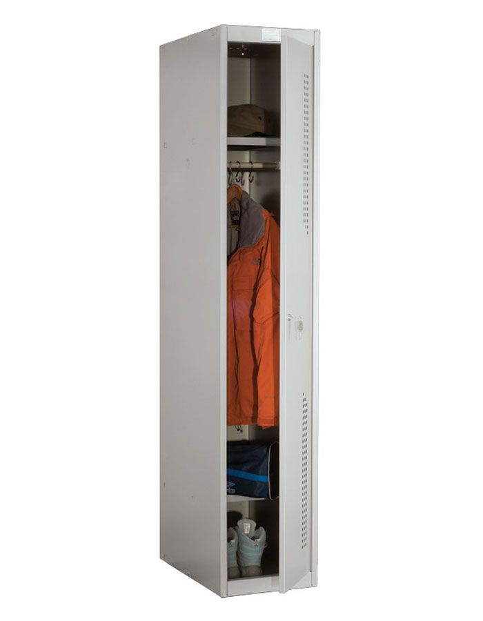 Шкаф металлический гардеробный NOBILIS NL-01