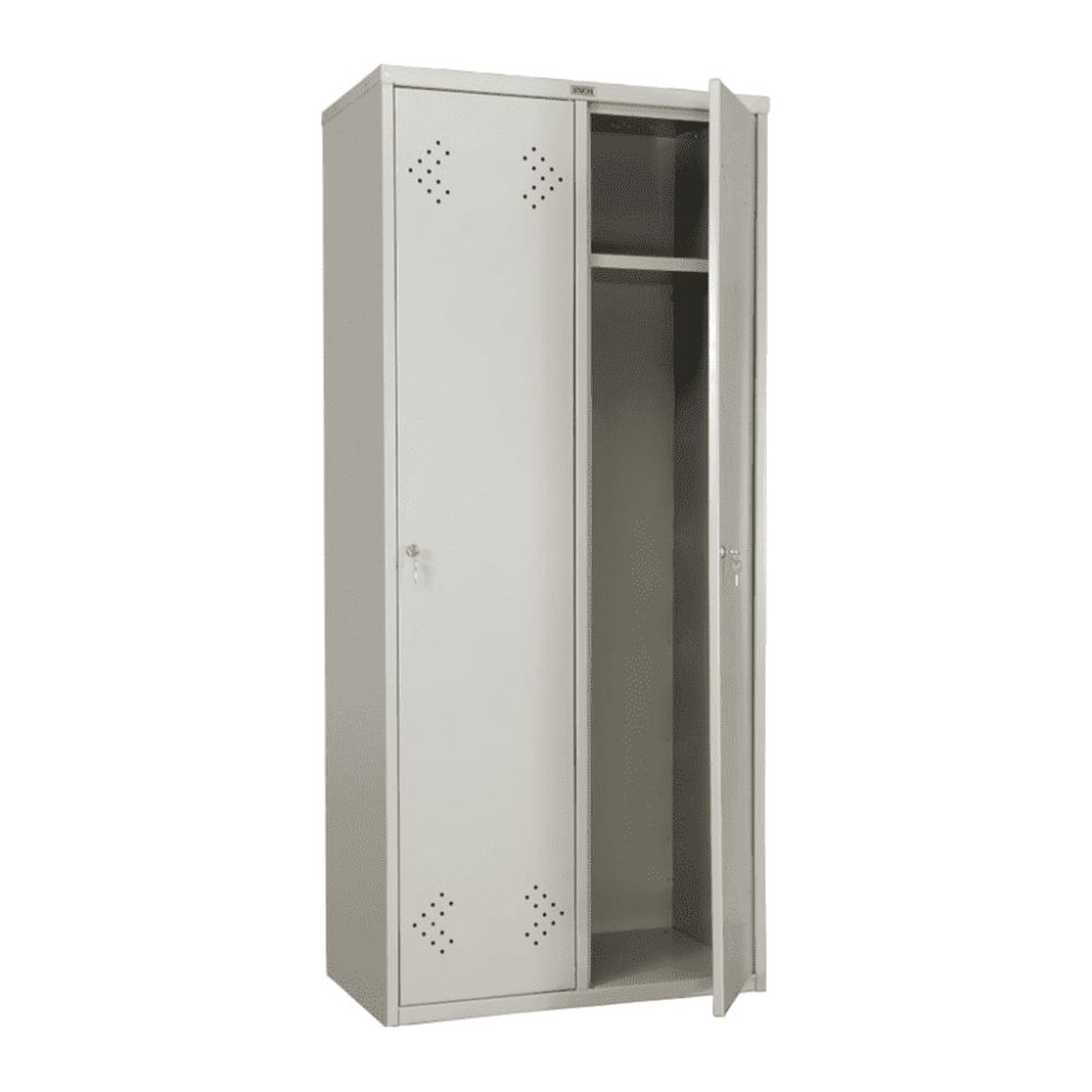 Шкаф металлический гардеробный ПРАКТИК LS-21-80 